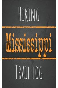 Hiking Mississippi trail log