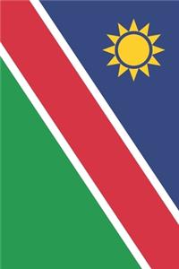 Namibia Travel Journal - Namibia Flag Notebook - Namibian Flag Book