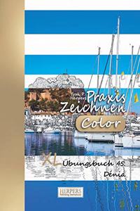Praxis Zeichnen [Color] - XL Übungsbuch 45