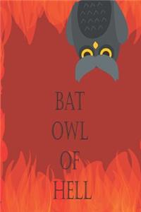 Bat Owl Hell - 2019 & 2020 Mid Year Academic Journal With Mind Maps, Budget Planner, Goal Setting & Inspirational Quotes