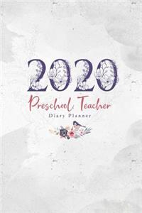 2020 Preschool Teacher Diary Planner