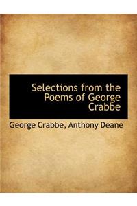 Selections from the Poems of George Crabbe