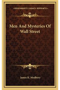 Men And Mysteries Of Wall Street