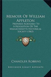 Memoir of William Appleton