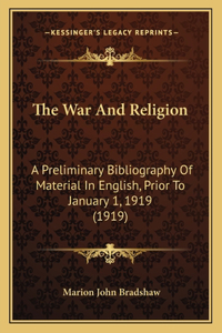War and Religion