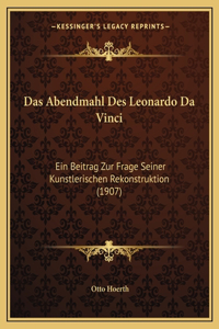 Abendmahl Des Leonardo Da Vinci