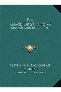 The Knack Of Selling V3