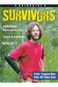 Steck-Vaughn Boldprint Anthologies: Individual Student Edition Magenta Survivors