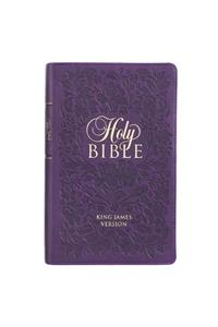 KJV Bible Giant Print Purple