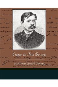 Essays on Paul Bourget