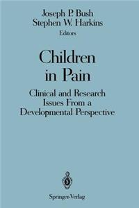 Children in Pain: Clinical and Research Issues from a Developmental Perspective