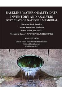 Baseline Water Quality Data Inventory and Analysis