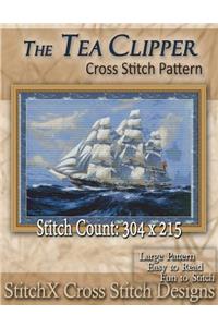 The Tea Clipper Cross Stitch Pattern