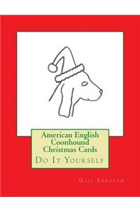 American English Coonhound Christmas Cards