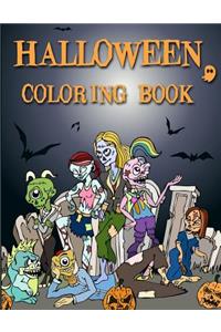 Halloween Coloring Book