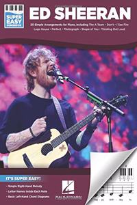 Ed Sheeran - Super Easy Songbook