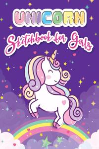 Unicorn Sketchbook for Girls