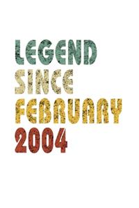 Legend Since February 2004