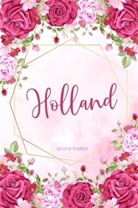 Holland Weekly Planner