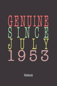 Genuine Since July 1953