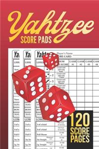 Yahtzee Score Sheets