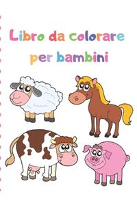 Libro da colorare per bambini