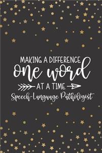 Making A Difference One Word At A Time