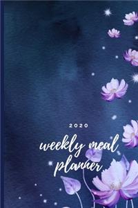 2020 Weekly Meal Planner