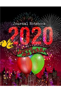 Happy New Year 2020 Journal Notebook