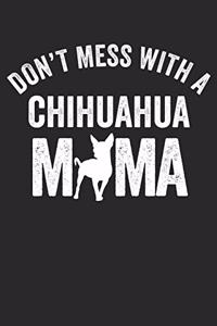 Chihuahua Mama: Notizbuch/Tagebuch/Aufgabenheft/120 Seiten/Gepunktete Seiten,6x9 Zoll