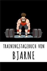 Trainingstagebuch von Bjarne