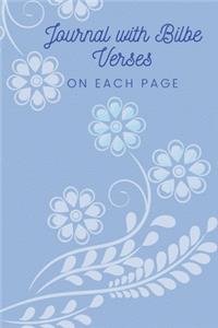 Journal with Bible Verses on Each Page