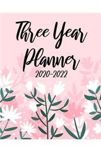 2020-2022 Three Year Planner