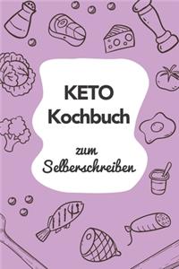 Keto Kochbuch zum Selberschreiben