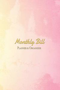 Monthly Bill Planner&Organizer