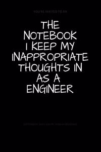 The Notebook I Keep My Inappropriate Thoughts In As A Engineer