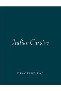 Italian Cursive Practice Pad