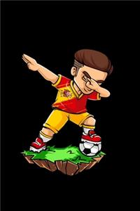 Dabbing Soccer Player - Spain