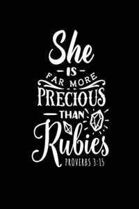She is Far More Precious Than Rubies