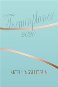 Abteilungsleiterin - Planer 2020