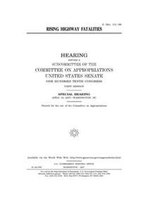 Rising highway fatalities