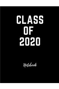Class of 2020 Notebook