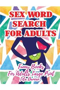 Sex Word Search for Adults
