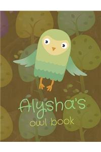 Alysha's Owl Book