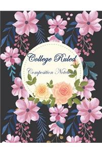 College Ruled Composition Notebook