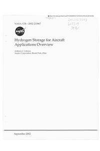 Hydrogen Storage for Aircraft Applications Overview
