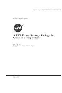 A Pvs Prover Strategy Package for Common Manipulations