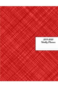 2019 - 2020 Weekly Planner