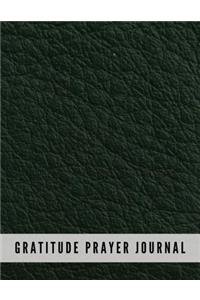 Gratitude Prayer Journal: Green Leather Lotus Design Prayer Journal Book With Calendar 2018-2019 Guide to faith journaling, uplifting prayer, Bible Journaling techniques to e