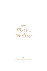 Wedding Planner Notebook